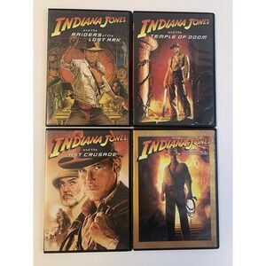 The Adventures Of Indiana Jones DVD Set Collection From The 1980s